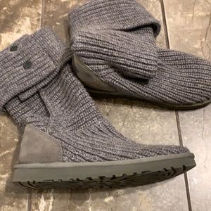 Ugg knitted boots size 7.